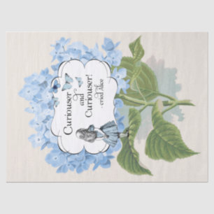 Alice in Wonderland Curiouser Hydrangea Tissue Paper
