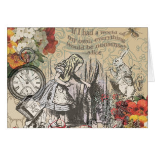 Alice in Wonderland Curtain Classic Art