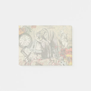 Alice in Wonderland Curtain Nonsense Post-it Notes