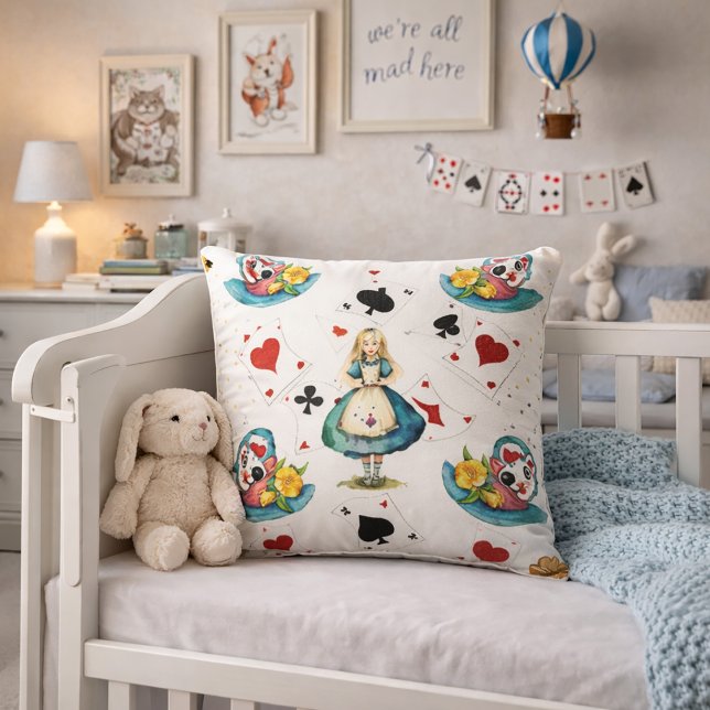 Alice in Wonderland Cushion (Creator Uploaded)