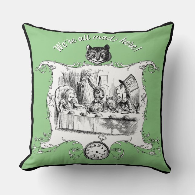 Alice in Wonderland Cushion (Front)
