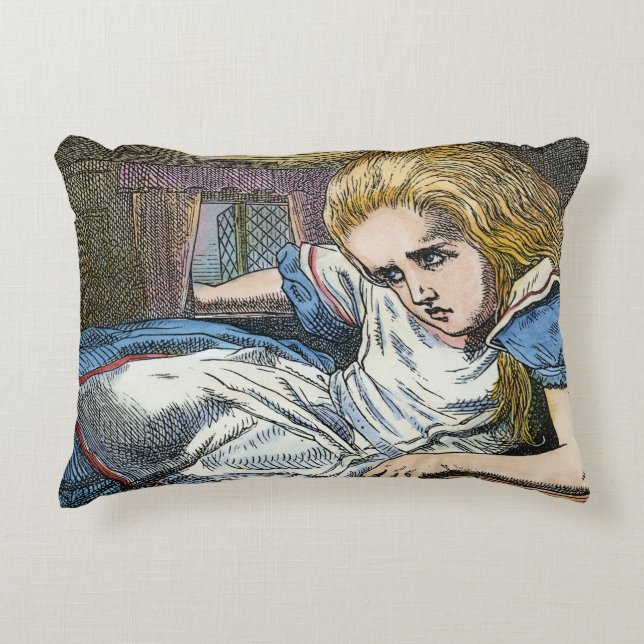 ALICE IN WONDERLAND DECORATIVE CUSHION (Front)
