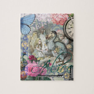 Alice in Wonderland Dodo Classic Artwork Jigsaw Puzzle