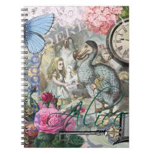 Alice in Wonderland Dodo Classic Artwork Notebook