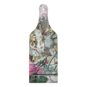 Alice in Wonderland Dodo Classic Tenniel Art Cutting Board