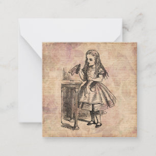 Alice in Wonderland Drink Me Bottle Card
