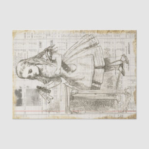 Alice in Wonderland Drink Me Vintage Decoupage Tissue Paper