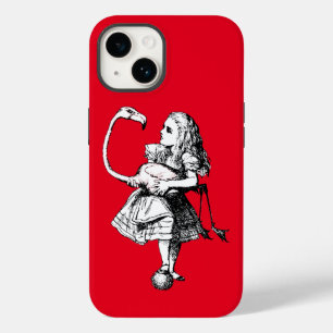 Alice in Wonderland Flamingo Case-Mate iPhone 14 Case