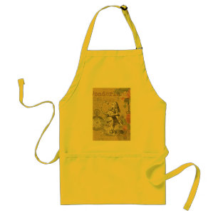 Alice in Wonderland Flamingo Standard Apron