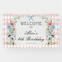 Alice in Wonderland Floral Birthday Party