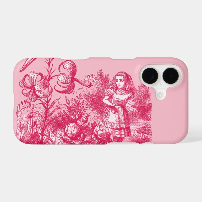 Alice in Wonderland & Flowers (Back (Horizontal))