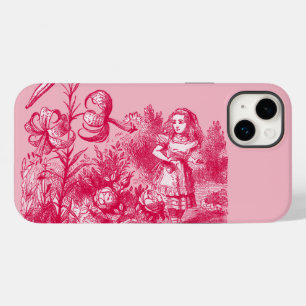 Alice in Wonderland & Flowers Case-Mate iPhone 14 Plus Case