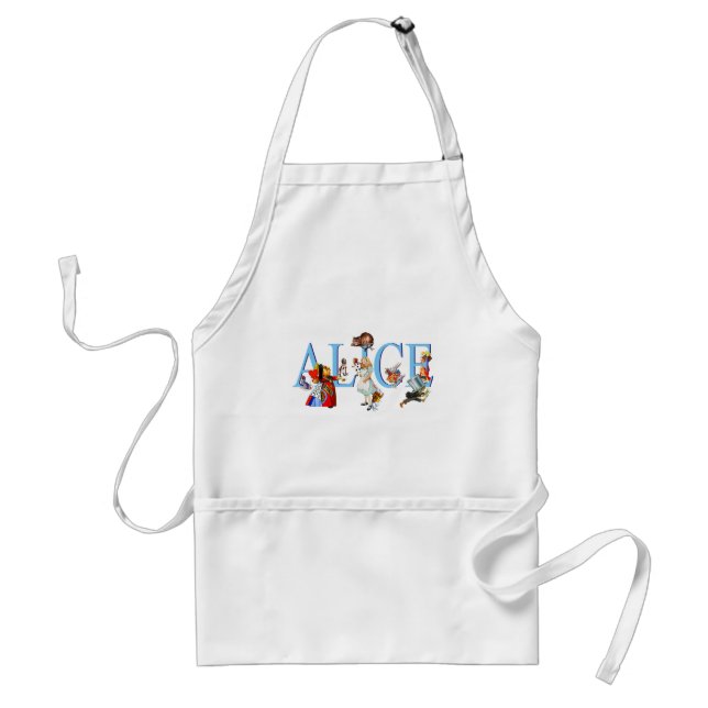 ALICE IN WONDERLAND & FRIENDS STANDARD APRON (Front)