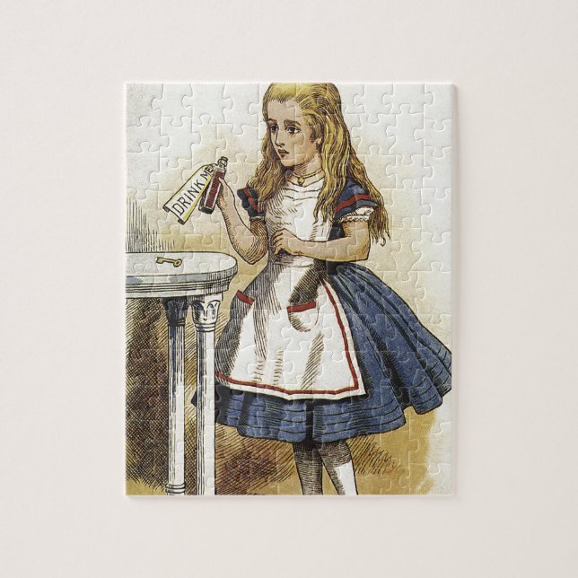 Alice in Wonderland fun Jigsaw Puzzle (Vertical)