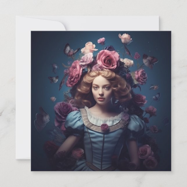 Alice In Wonderland Gift Card (Front)