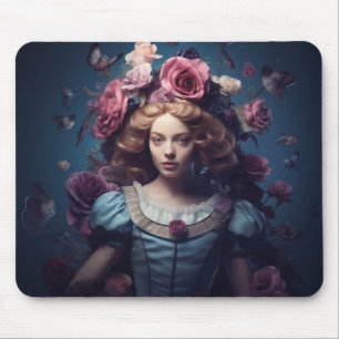 Alice In Wonderland Gift Card Mouse Pad