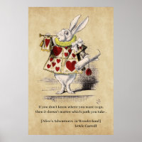 Alice in Wonderland , Herald , Motivational Quote