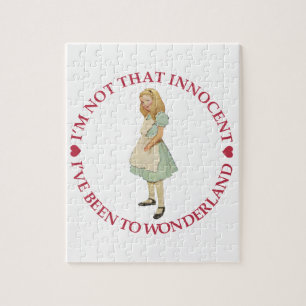 Alice in Wonderland - I'm Not That Innocent Jigsaw Puzzle