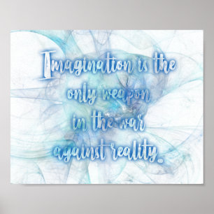 Alice in Wonderland Imagination Horizontal Print