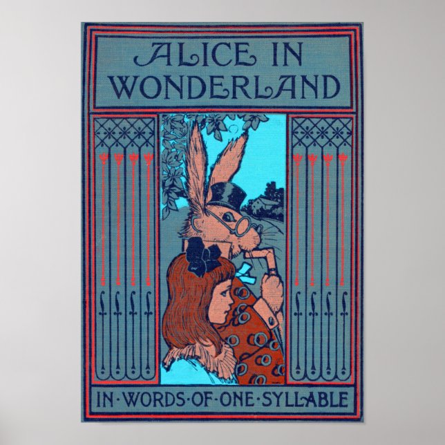 Alice In Wonderland 'In Words Of One Syllable' Poster (Front)