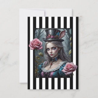 Alice in Wonderland Invitation