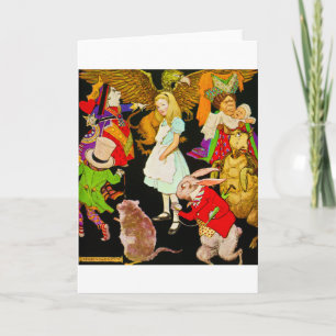 Alice in Wonderland, Jessie Willcox Smith Card