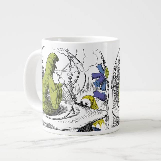 Alice in Wonderland Jumbo Mug (Front Left)