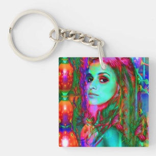 Alice in Wonderland Key Ring