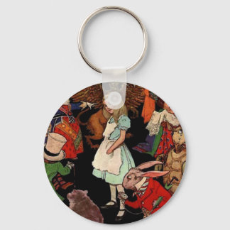 Alice in Wonderland Key Ring