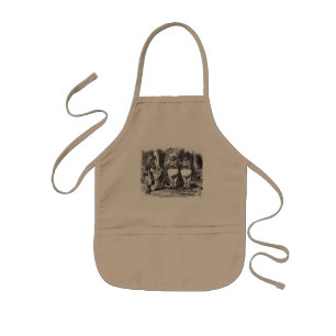 Alice in Wonderland Kids Apron