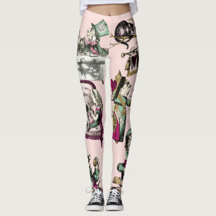 Alice in Wonderland Leggings