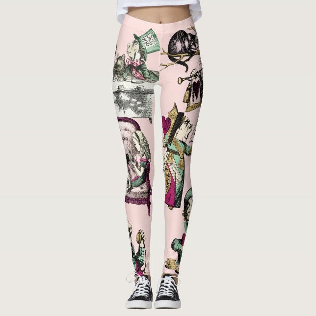 Alice in Wonderland Leggings (Front)