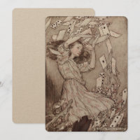 Alice In Wonderland Lewis Carroll Rackham