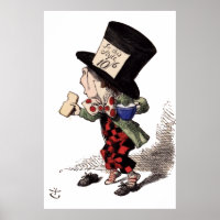 Alice in Wonderland - Mad Hatter (colour)