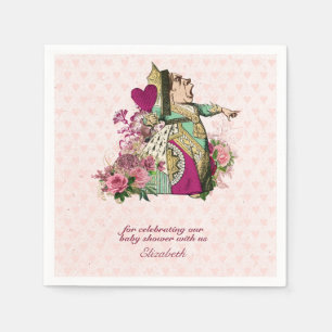 Alice In Wonderland Mad Hatters Tea Party Custom Napkin