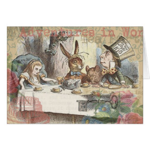 Alice in Wonderland Mad Tea Party Art