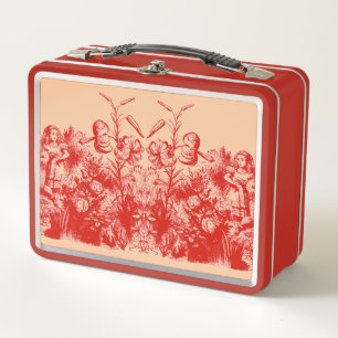 Alice in Wonderland Metal Lunch Box
