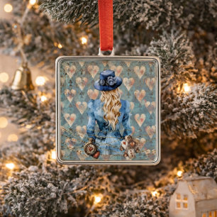 Alice In Wonderland Metal Tree Decoration