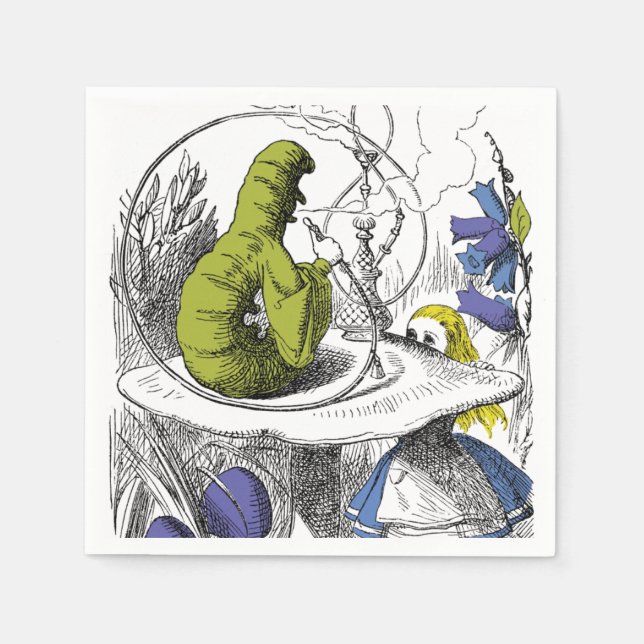 Alice in Wonderland Napkin (Front)