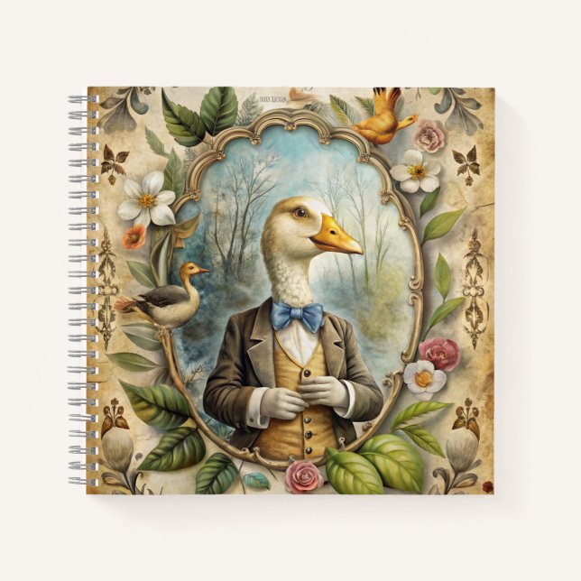 Alice In Wonderland Notebook (Front)