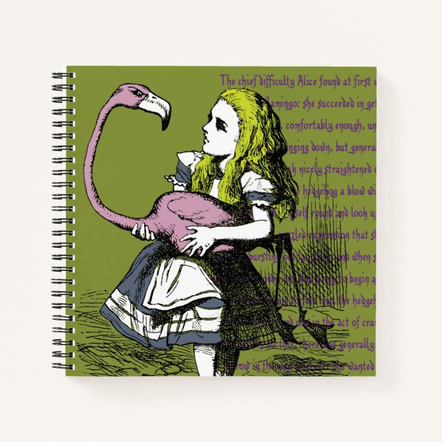Alice in Wonderland Notebook (Front)