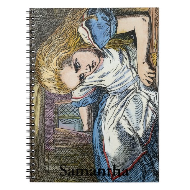 ALICE IN WONDERLAND NOTEBOOK (Front)