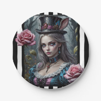 Alice in Wonderland Paper Plate