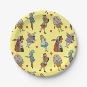 Alice in Wonderland Paper Plates