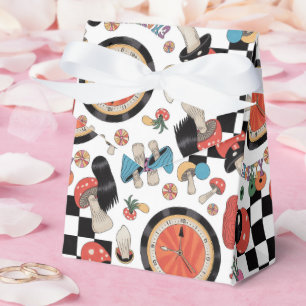 Alice in Wonderland Pattern Favour Box