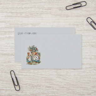 Alice in Wonderland Playing Cards Gardeners