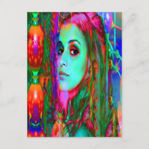 Alice in Wonderland Postcard