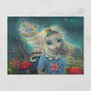 Alice in Wonderland Postcard