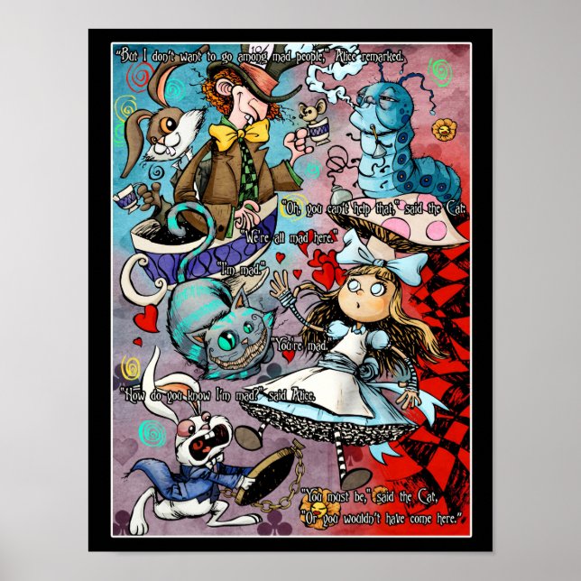 Alice in Wonderland Poster (Front)