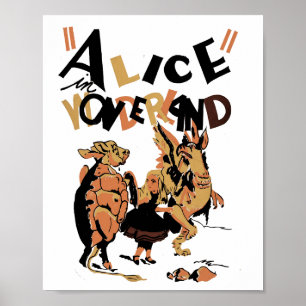  ALICE IN WONDERLAND POSTER